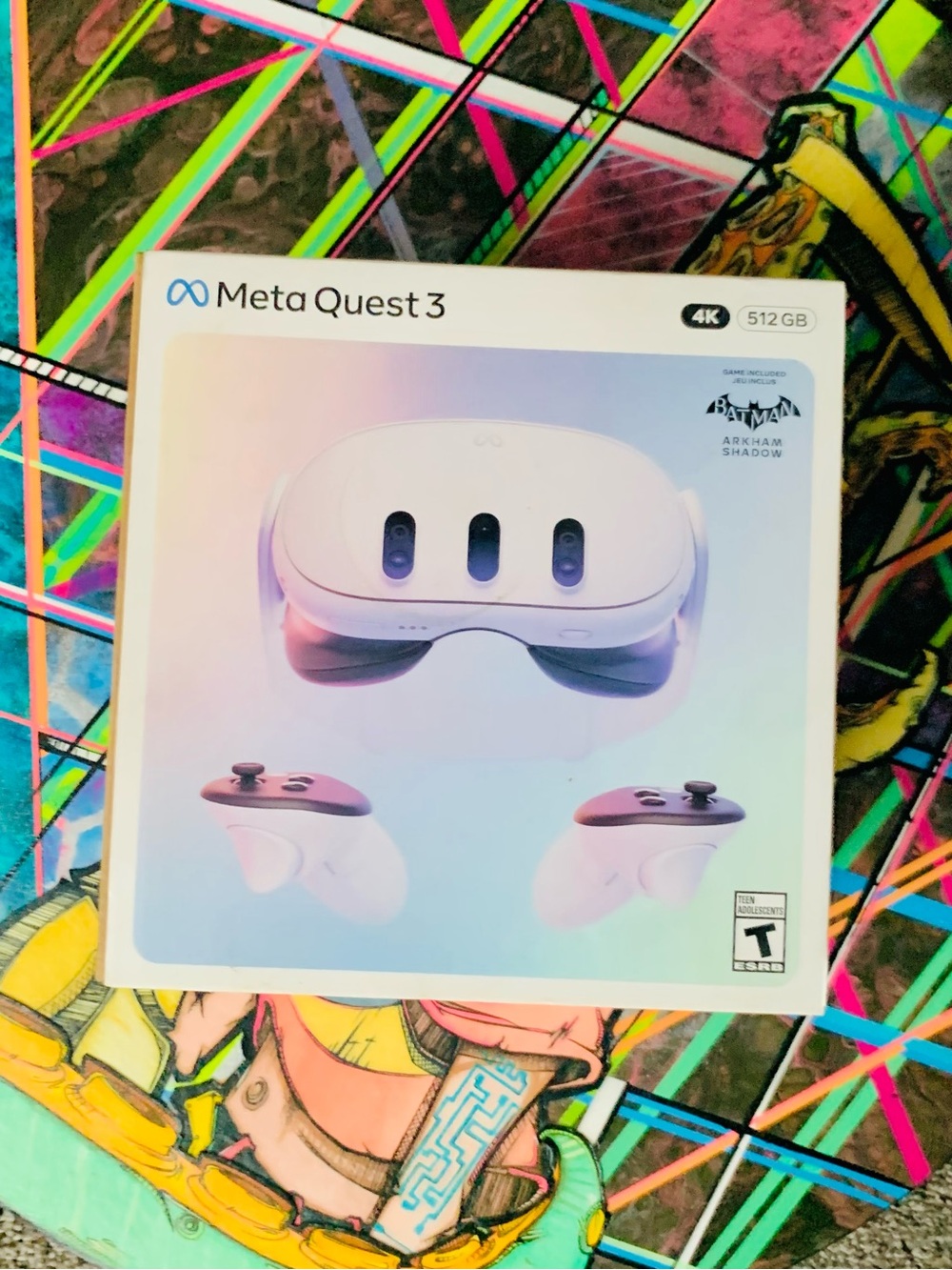 Quest 3 512GB VR Headset - White